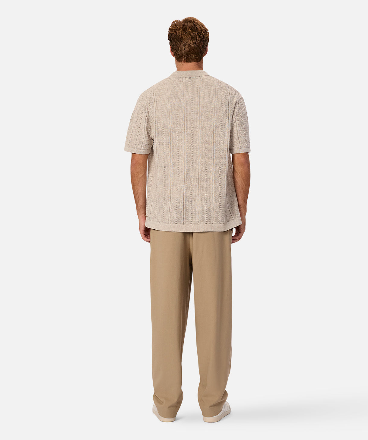 Montpellier Short Sleeve Shirt for Men - Beige Casual Button Up Shirt | Perfect for Summer Outfits, Beach Wear & Office Casual Style