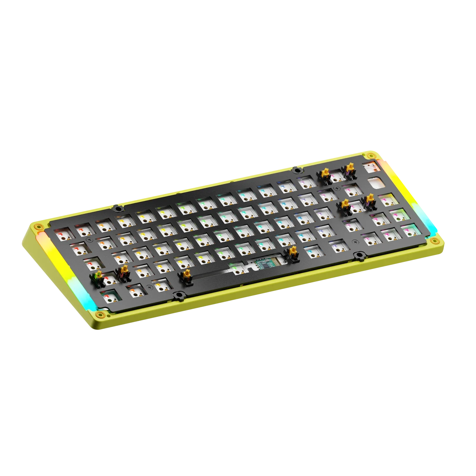 GMMK 3 Limited Edition Metal Bottom Case - Volt Lime 65% Mechanical Keyboard | Premium Gaming & Typing Experience for PC & Mac Users