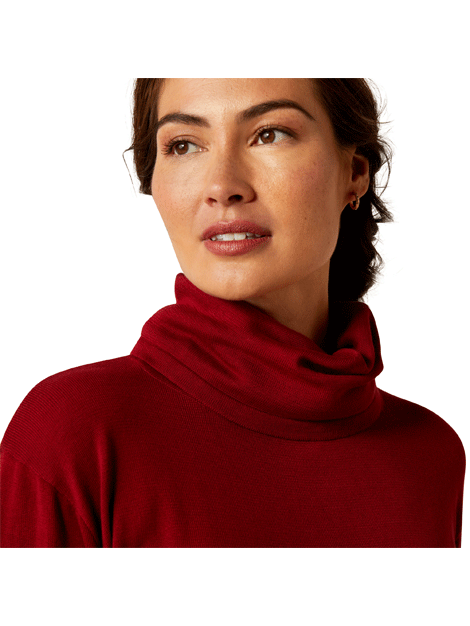 Ariat Lexi Roll Neck Sweater for Women - Soft & Warm Winter Pullover - Perfect for Casual Outfits, Work & Outdoor Activities