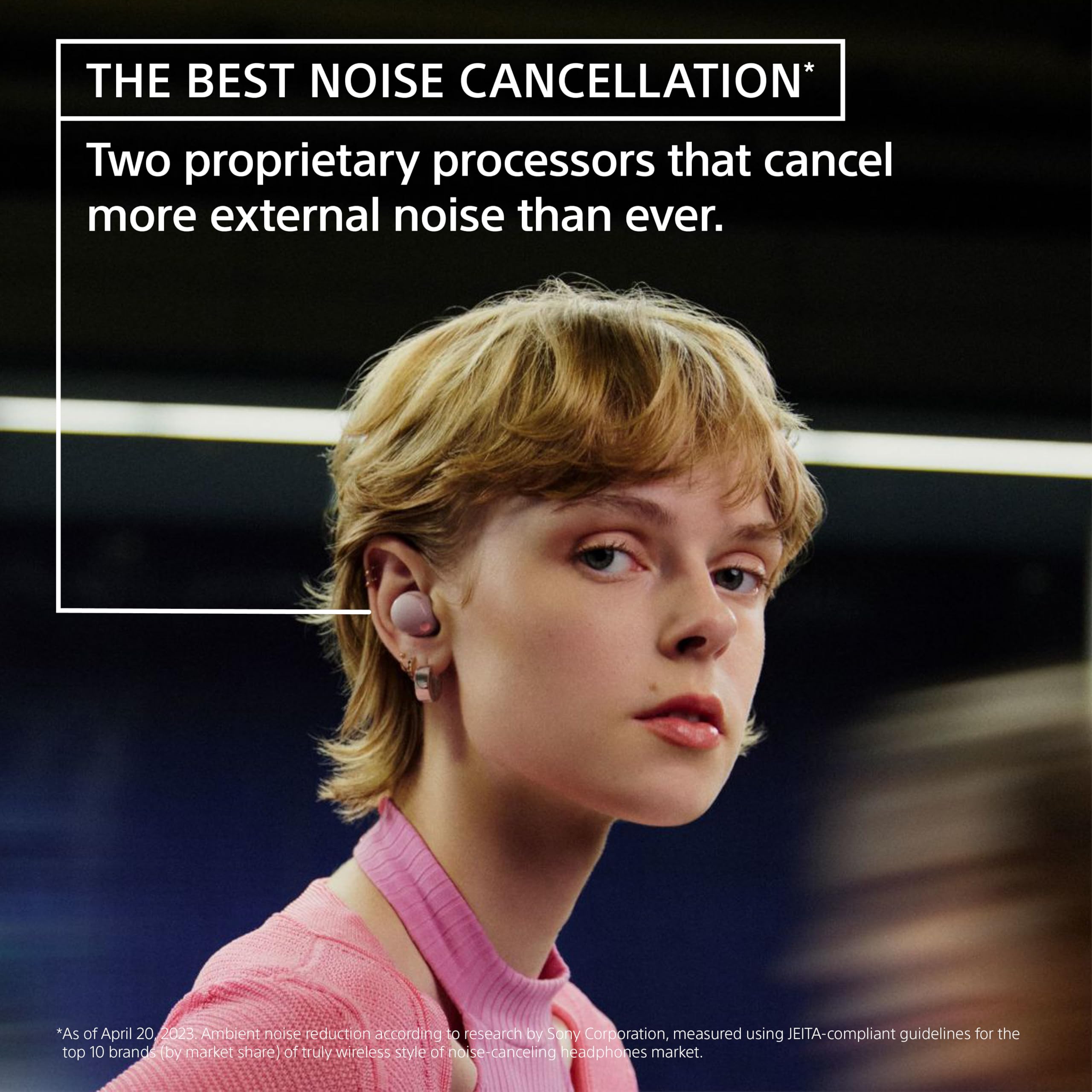 Sony WF-1000XM5 Wireless Bluetooth Earbuds with Active Noise Cancelling, Alexa Built-in, Hi-Res Audio - Silver | Perfect for Travel, Workouts & Commuting