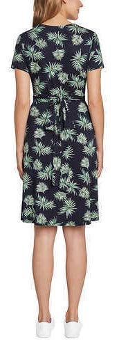 Matty M Women's Faux Wrap Dress - Large Size for Work & Party