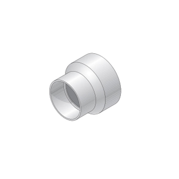 4P07 3X4 PVC Reducer Coupling for Plumbing - Heavy Duty Pipe Fitting Connector for Water Supply, Irrigation & Drainage Systems