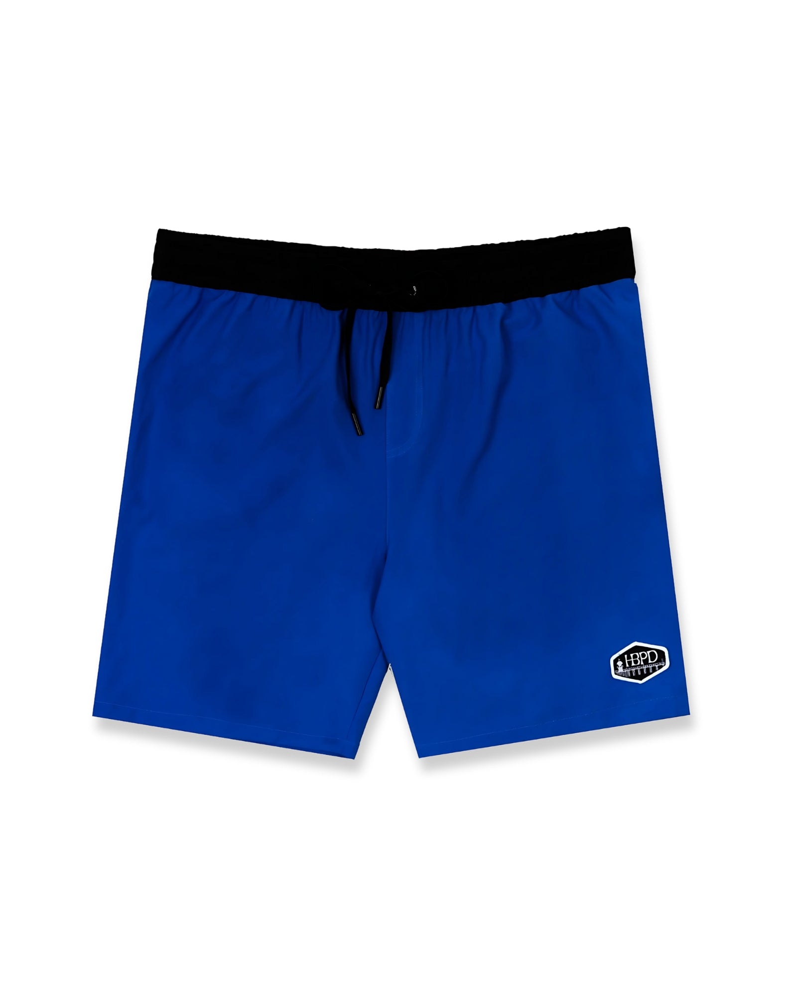 18 HB Patrol Boardshorts for Men - Quick-Dry Swim Trunks with UPF 50+ Sun Protection - Blue/Black - Perfect for Surfing, Swimming & Beach Vacations