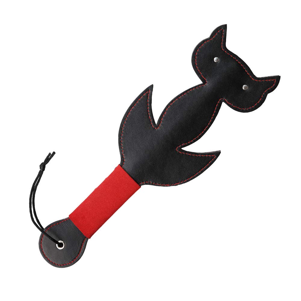 12.6 Inch Faux Leather Spanking Paddle for Adults - BDSM, SM & Kinky Sex Toys - Perfect for Couples Play, Roleplay & Sensual Bonding