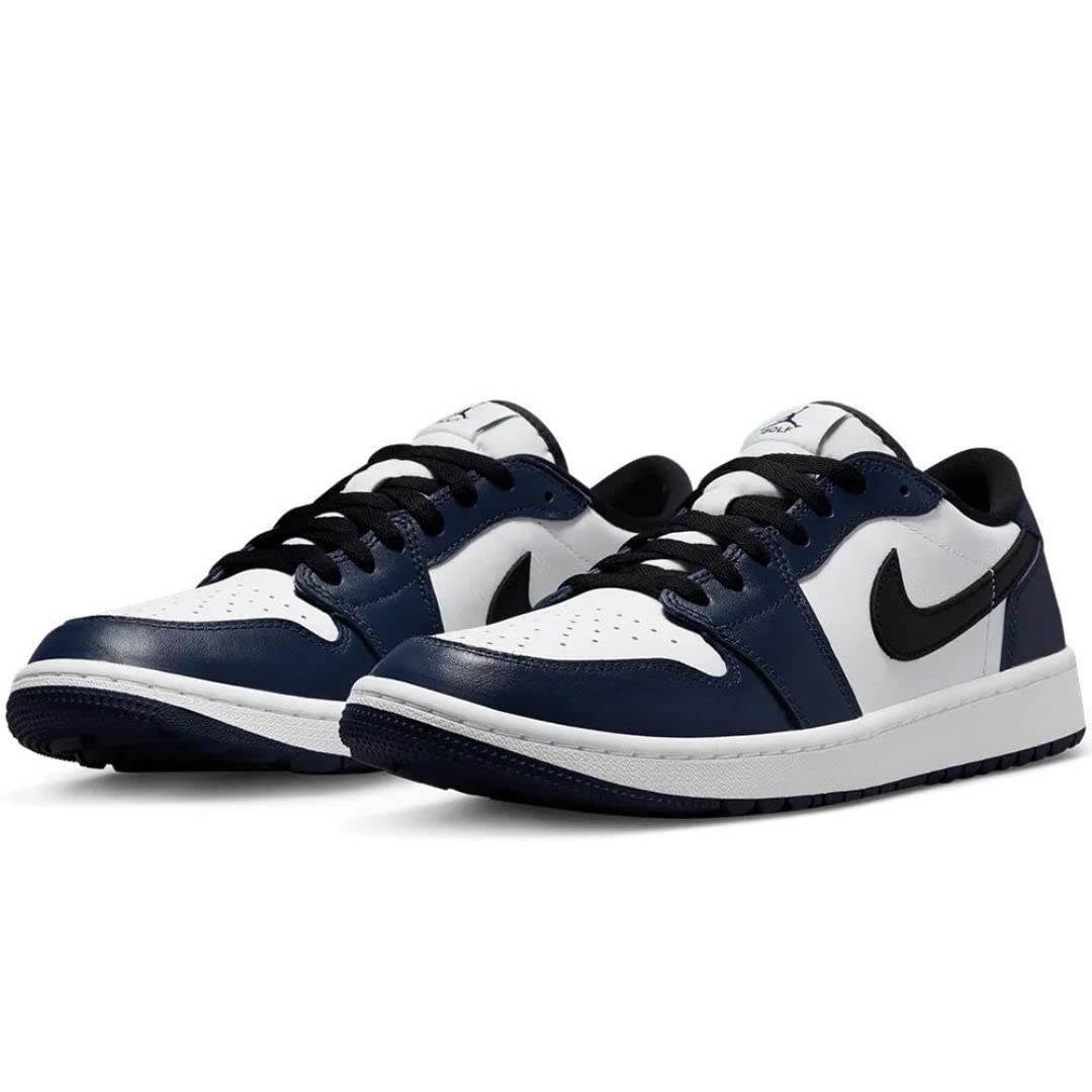 AIR Jordan 1 Low G Golf Shoes for Men - White/Black DD9315-110 | Comfortable Spiked Golf Sneakers for Course & Casual Wear