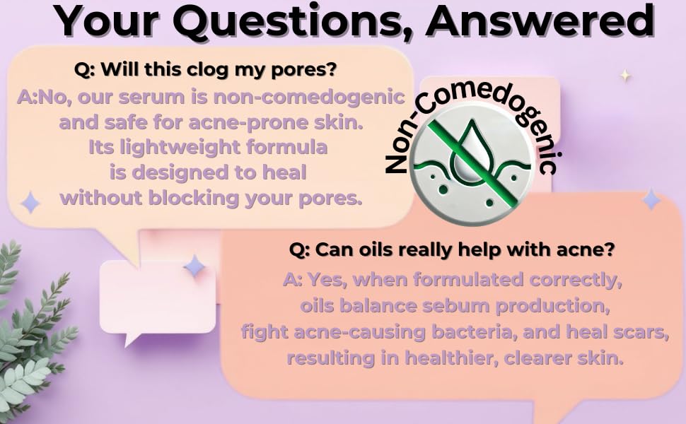 Best Acne Serum for Clear Skin - Fights Breakouts, Reduces Scars & Controls Oil | Detoxifying & Nourishing Face Treatment with Collagen Boost | Perfect for Daily Skincare Routine & Post-Acne Care | I Am Melanin Magic