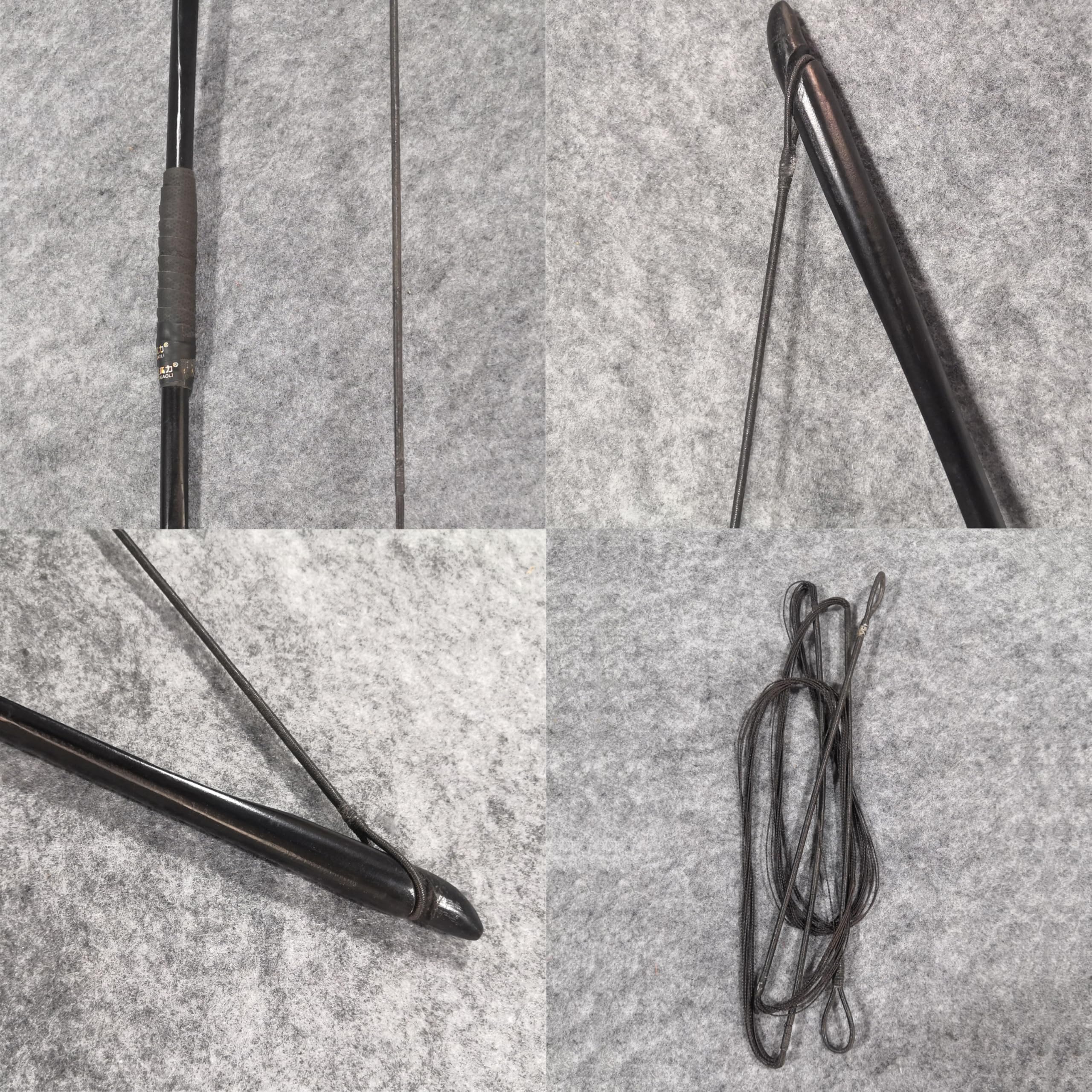 ZSHJGJR 66-Inch Traditional English Longbow | 25-150LBS Recurve Hunting Bow | Right/Left Handed | One-Piece Straight Bow for Outdoor Hunting, Target Practice & Archery Training | Perfect for Beginners & Professional Archers