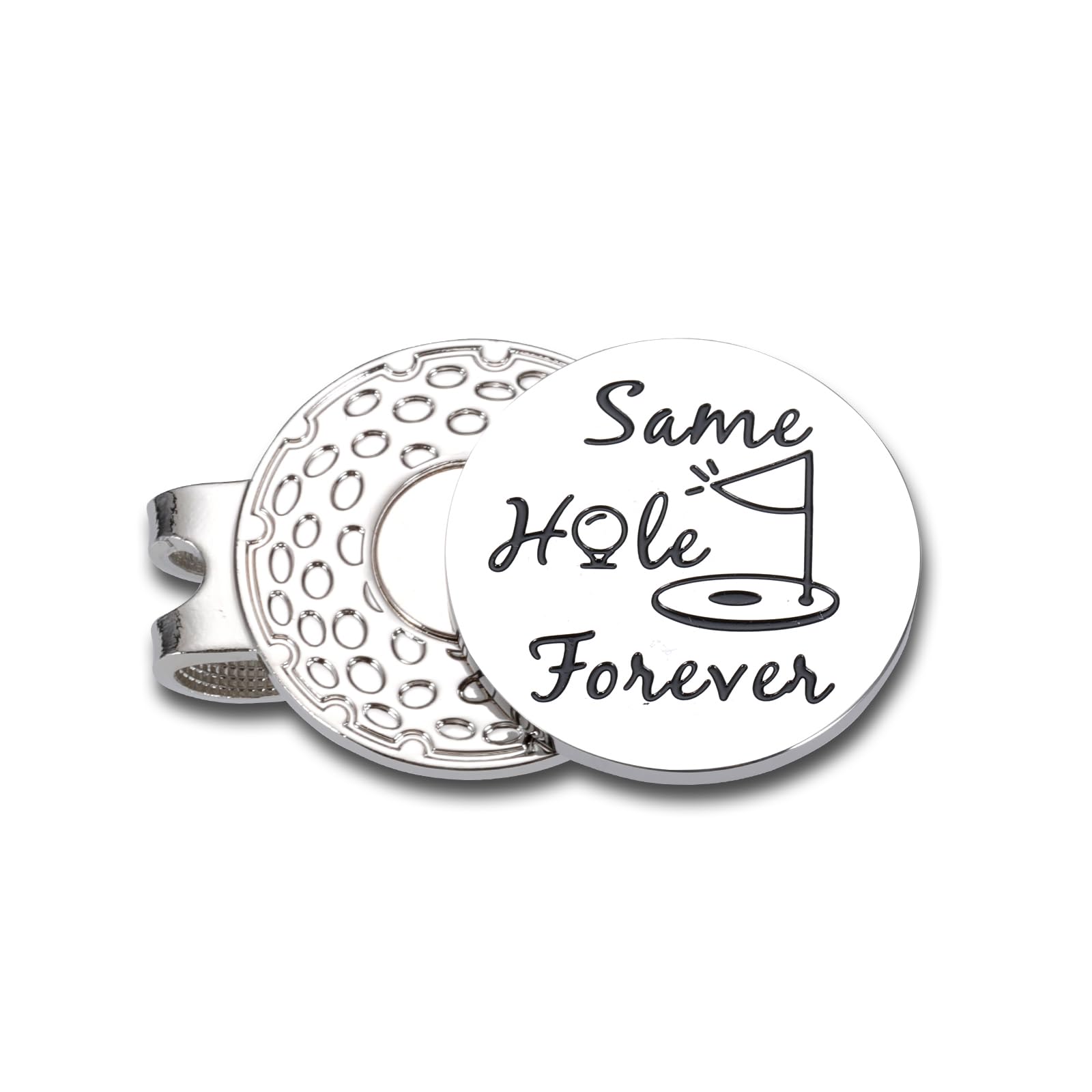 Funny Golf Ball Marker Hat Clip - Unique Gifts for Men, Husband, Boyfriend - Perfect for Wedding, Bachelor Party & Golf Lovers - Great Christmas & Birthday Gift Idea - Golf Accessories for Sports Enthusiasts (Ideal for Course Play, Tournaments & Golf-Themed Events)