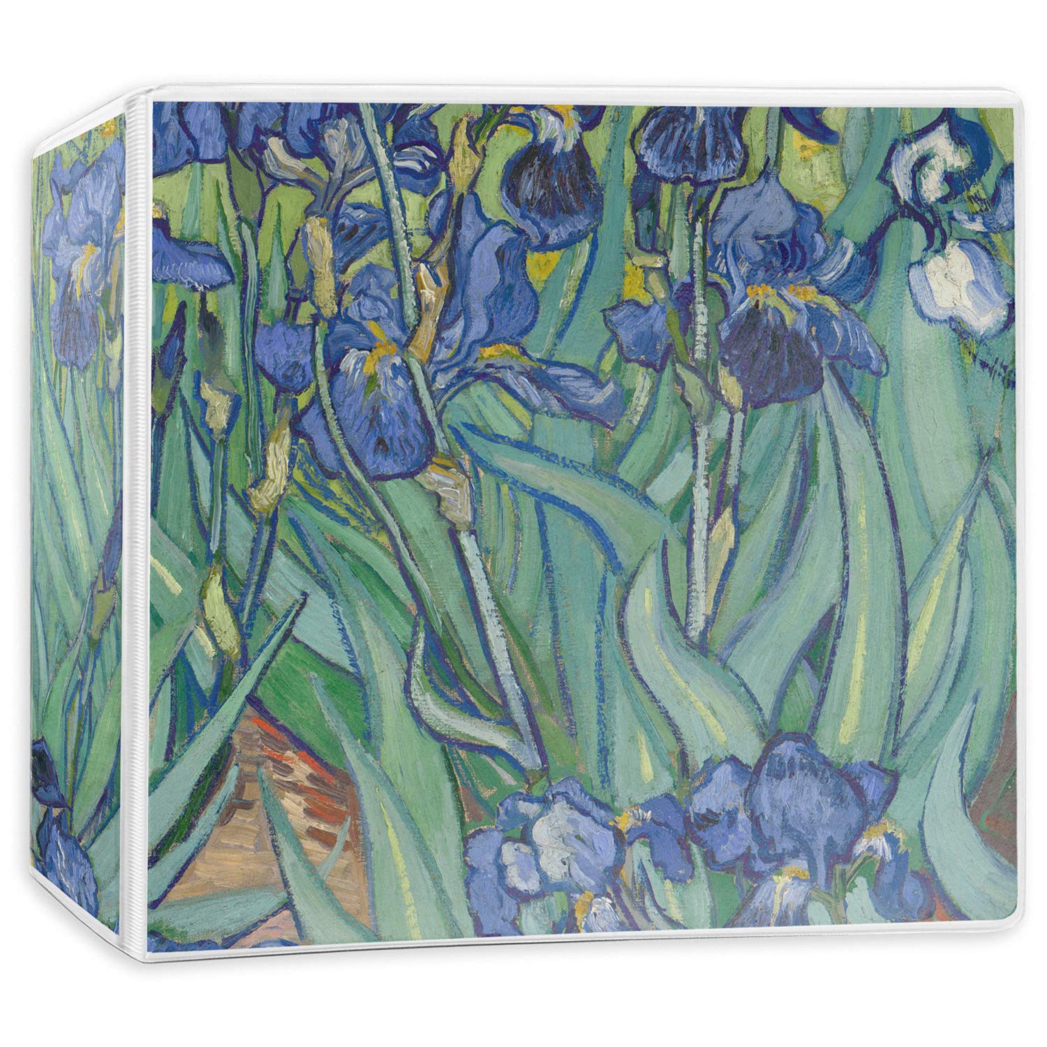 Vincent Van Gogh Irises 3-Ring Binder - 3 Inch School & Office Supplies for Organizing Papers