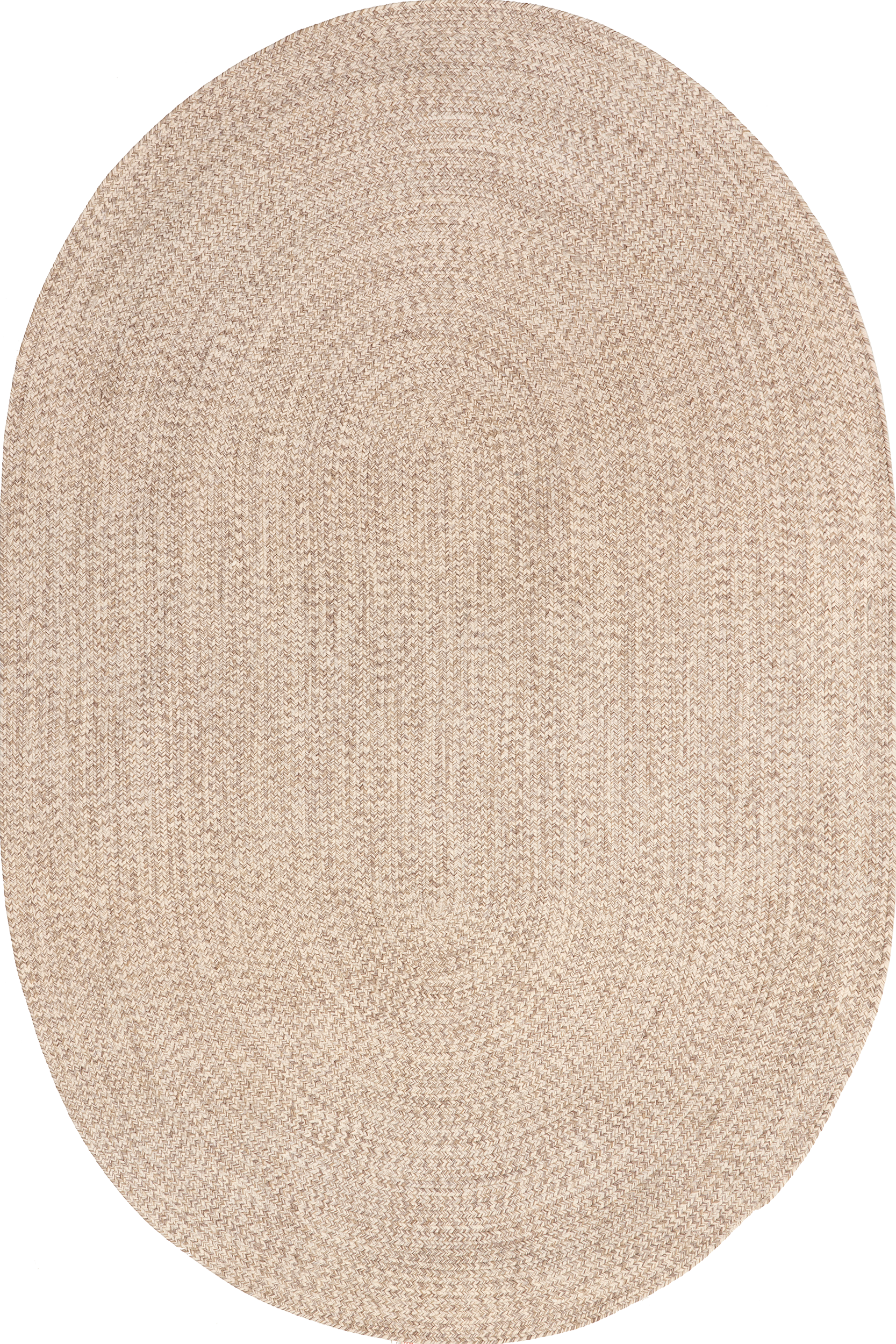 Hand Braided Indoor/Outdoor Rug - Tan | Durable & Stylish for Living Room, Patio, or Bedroom Decor