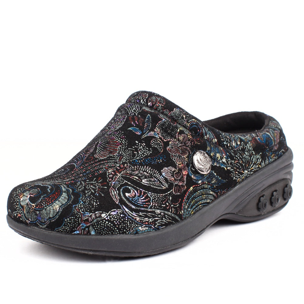 Molly Women's Comfortable Leather Clogs - Soft Slip-On Shoes for Women - Casual House Slippers & Garden Shoes for Walking, Errands, and Relaxing at Home
