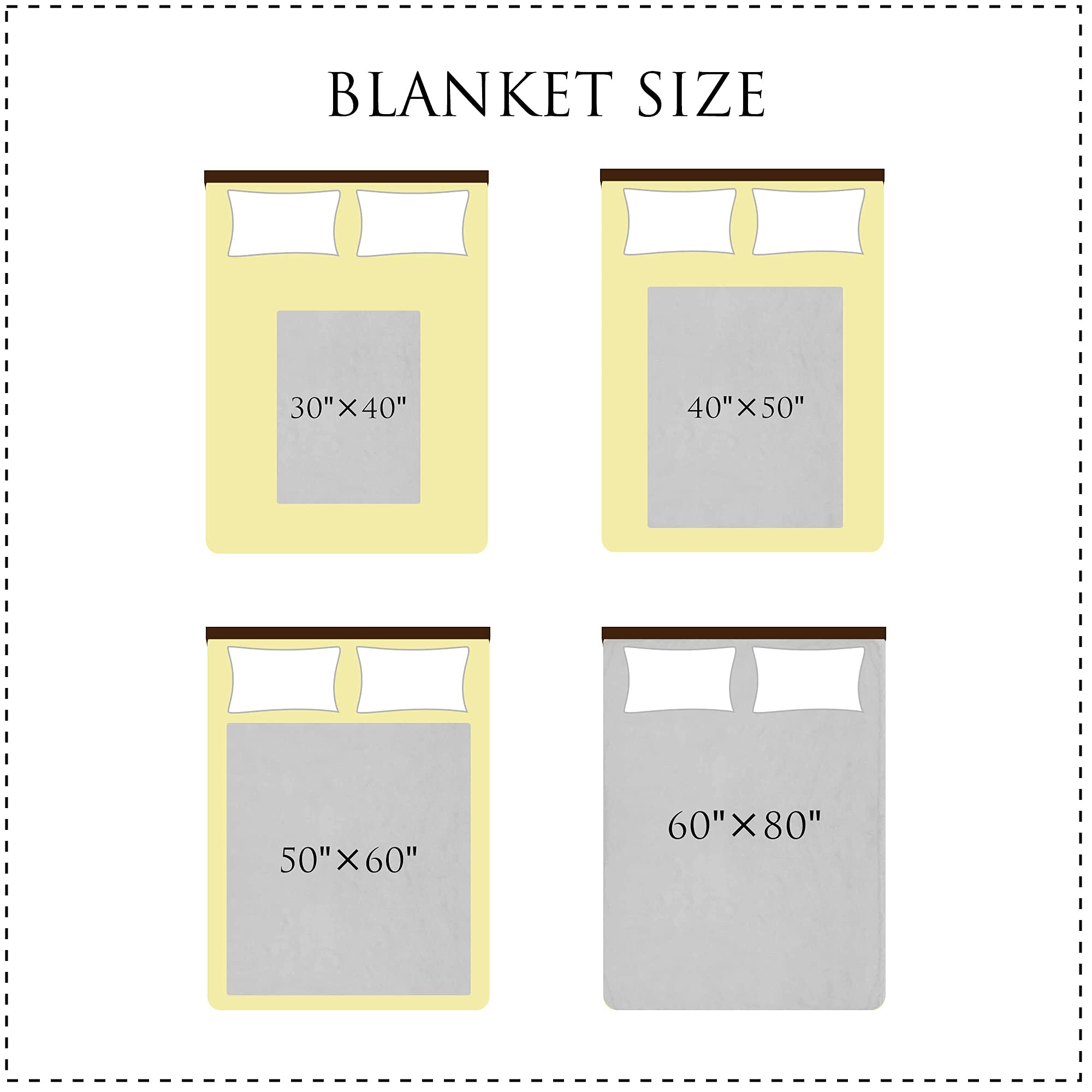 Personalized Woodland Animals Baby Blanket for Boys & Girls - Custom Name Kids Blanket 30