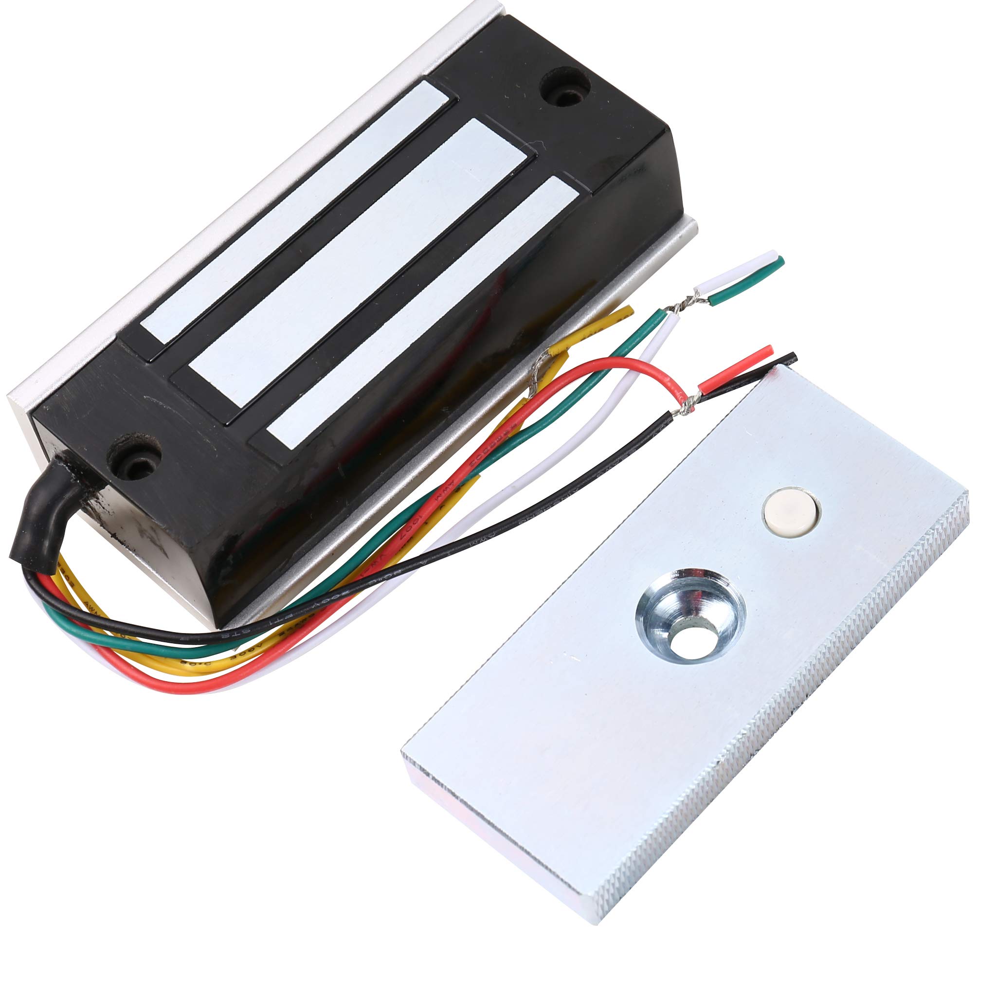 UHPPOTE 70Kg Holding Force Electric Magnetic Lock - Single Door Mini with Signal Output for Secure Access Control in Offices, Homes, and Commercial Buildings