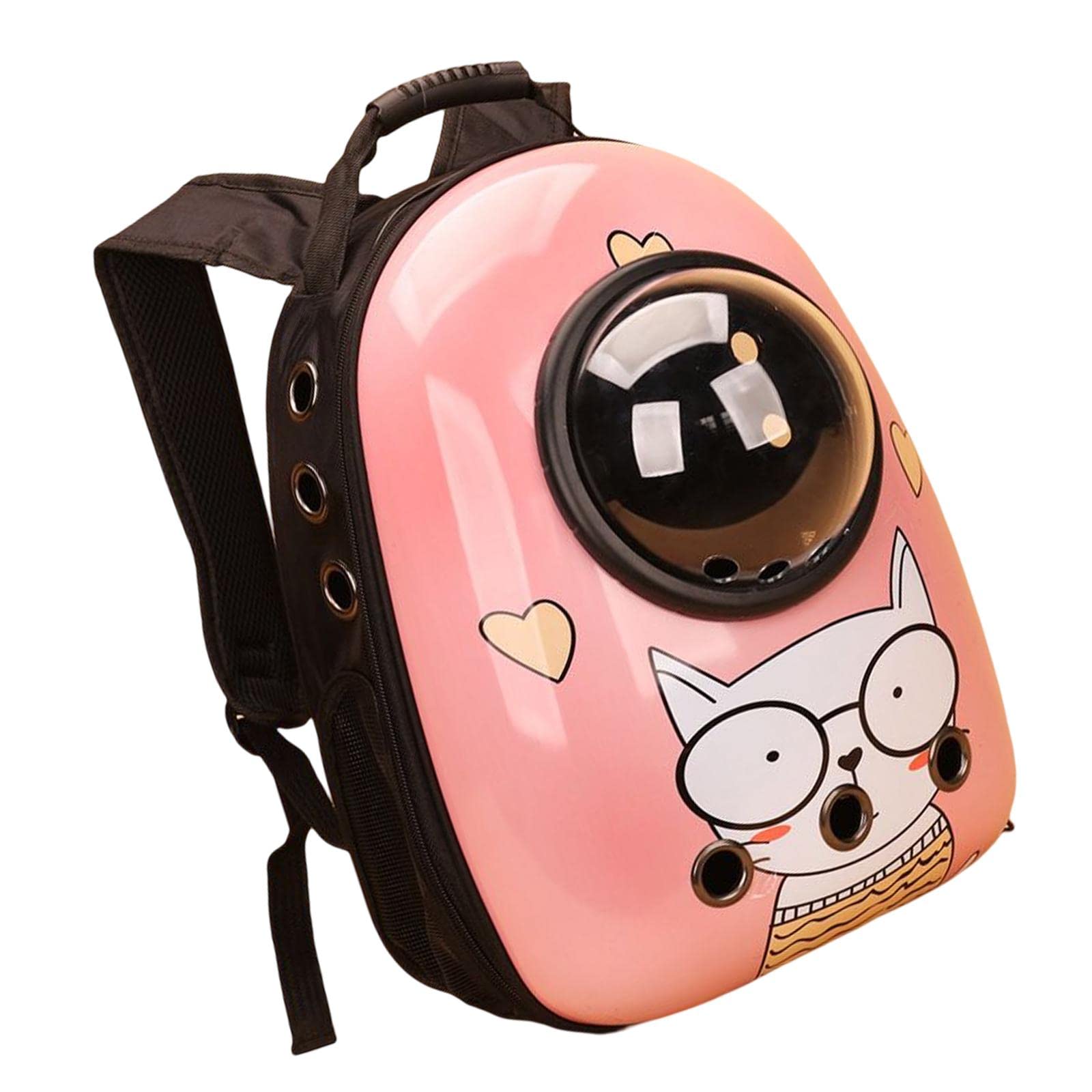 Enakshi Cat Carrier Backpack - Space Capsule Bubble Pet Travel Bag for Small Cats & Kittens | Durable & Comfortable Pet Carrier for Outdoor Adventures, Vet Visits & Air Travel | Perfect for Dogs & Cats | Pet Supplies & Accessories