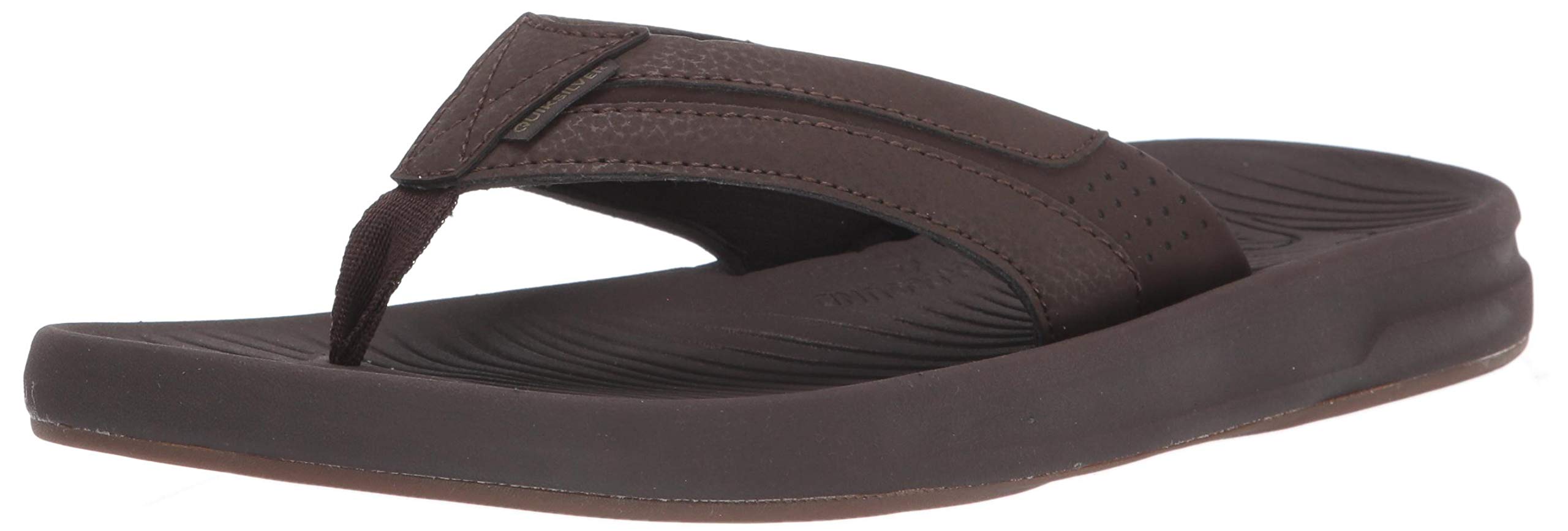 Quiksilver Men's Travel Oasis Sandal - Lightweight Comfortable Beach Sandals for Walking, Hiking & Outdoor Adventures | Perfect for Vacation, Poolside & Summer Travel
