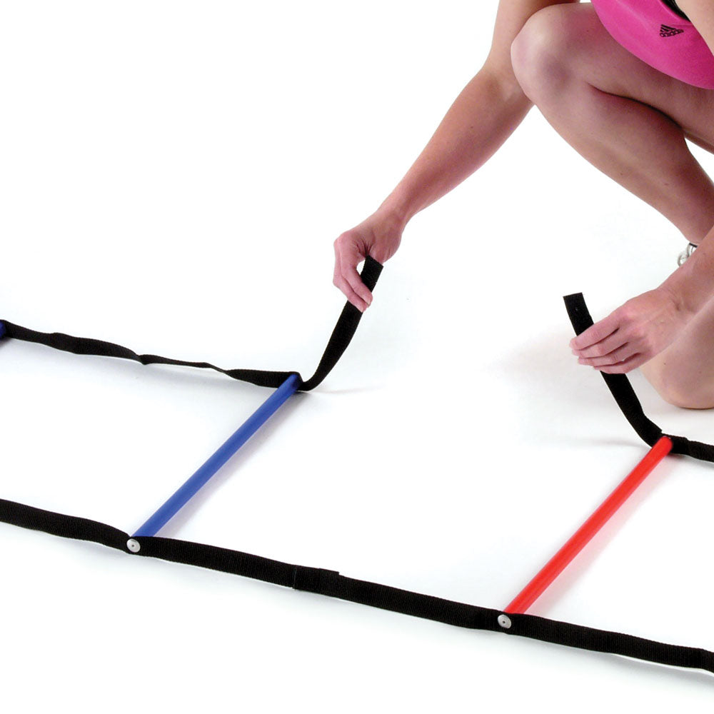 XLR8 Multi-Colored Fastfoot Ladder - Lightweight & Durable Agility Training Equipment for Soccer, Football & Speed Drills - Perfect for Athletes & Fitness Enthusiasts