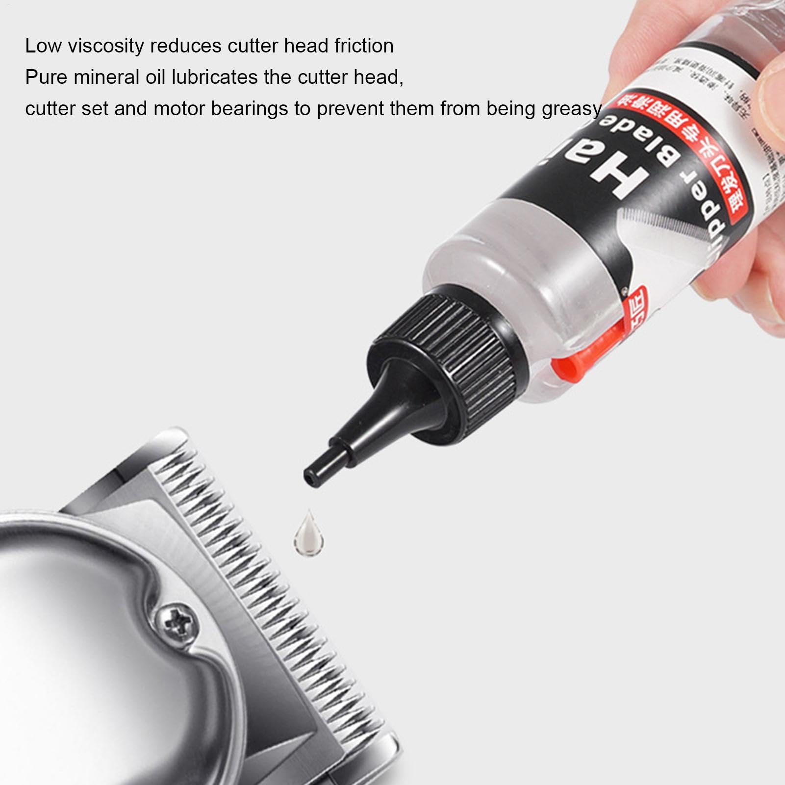Premium Hair Clipper Oil - 2 Fl Oz, Odorless Trimmer Oil for Clippers & Shavers | Reduces Friction, Prevents Rust | Ideal for Barbershops, Home Grooming & Beard Trimming Kits