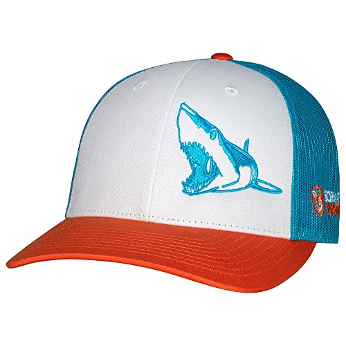 Mako Shark - White/Blue/Orange