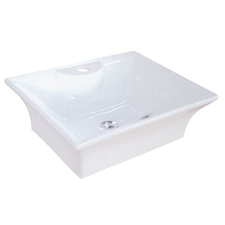 Premium Forte Wash Basin - Durable Ceramic Bathroom Sink with Modern Design for Vanity, Powder Room & Guest Bathroom - Perfect for Home Renovation & Interior Decorating