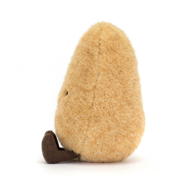 Amuseables Potato Plush Toy - Cute and Funny Stuffed Potato for Kids & Adults - Perfect for Gifts, Home Decor, and Stress Relief