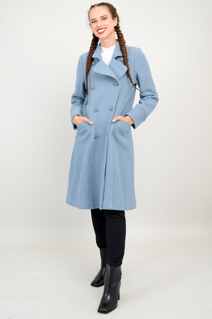 Premium Longford Wool Coat for Women - Warm & Stylish Winter Outerwear - Perfect for Office, Travel & Outdoor Adventures