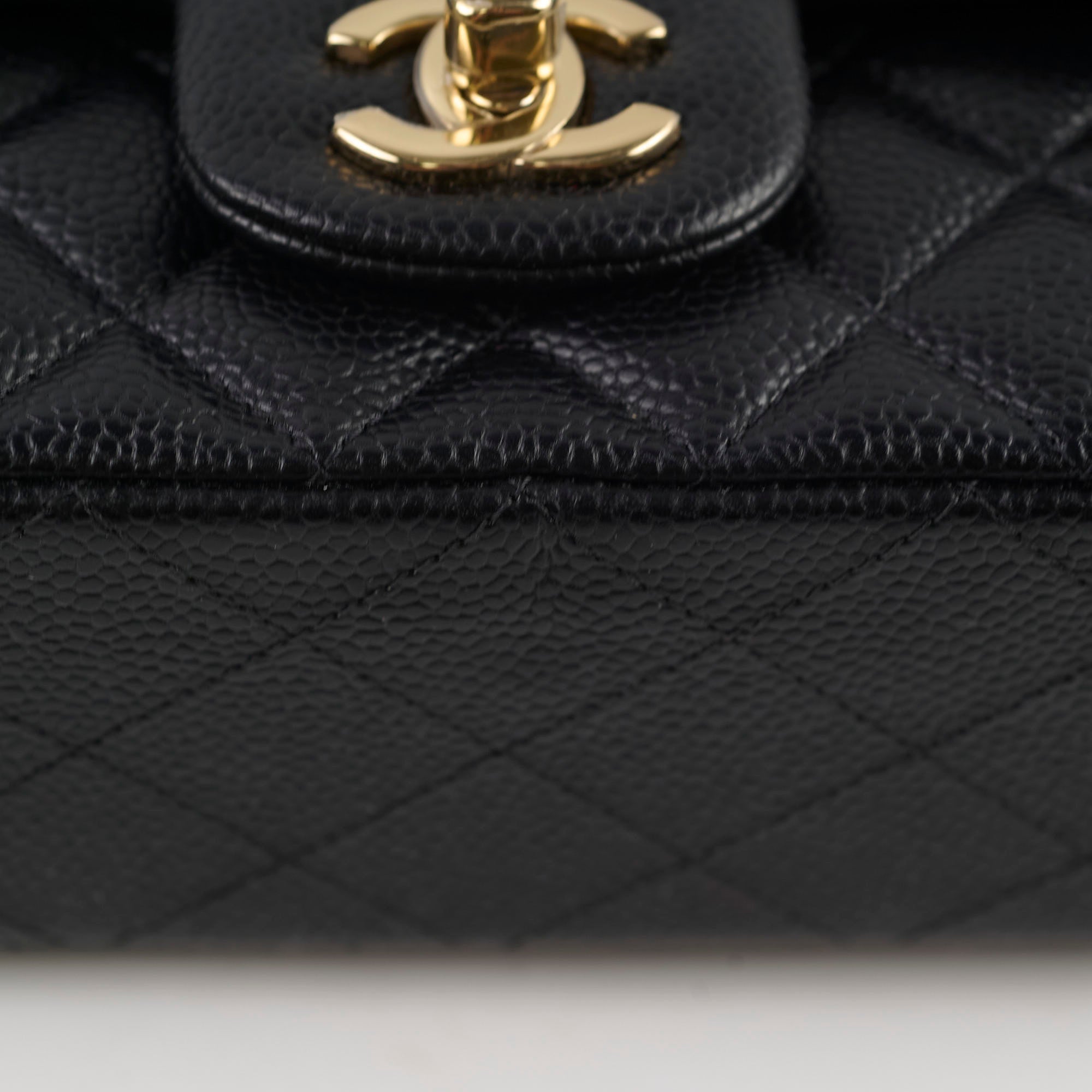 Chanel Mini Rectangular Caviar Leather Black 25 Series Crossbody Bag - Perfect for Evening Parties & Luxury Fashion Accessories