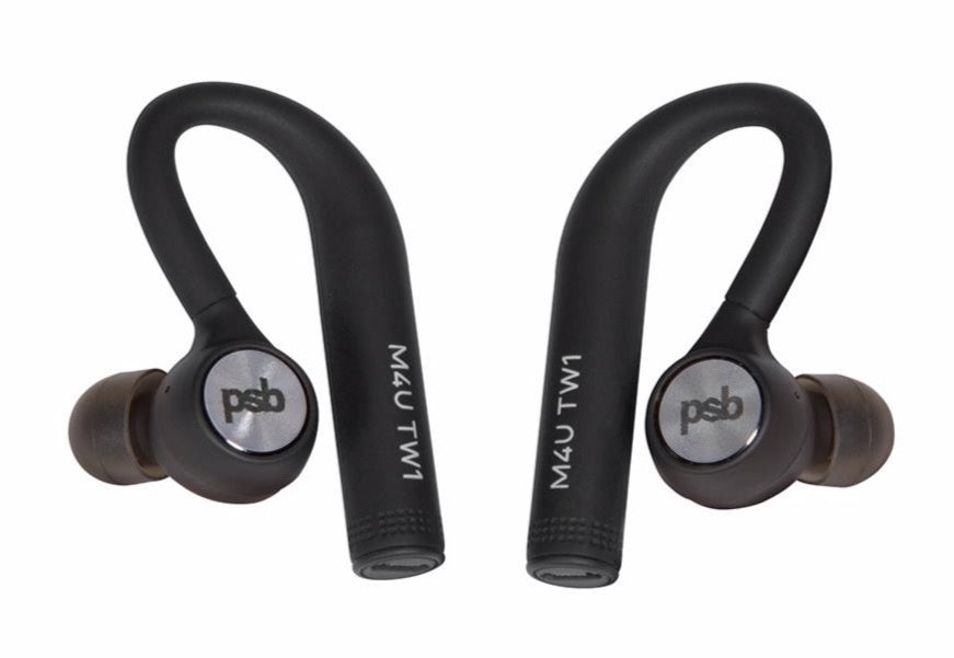 PSB M4U TW1 Wireless Bluetooth Earbuds with Noise Cancelling - HiFi Sound for Gym, Running, Travel & Work