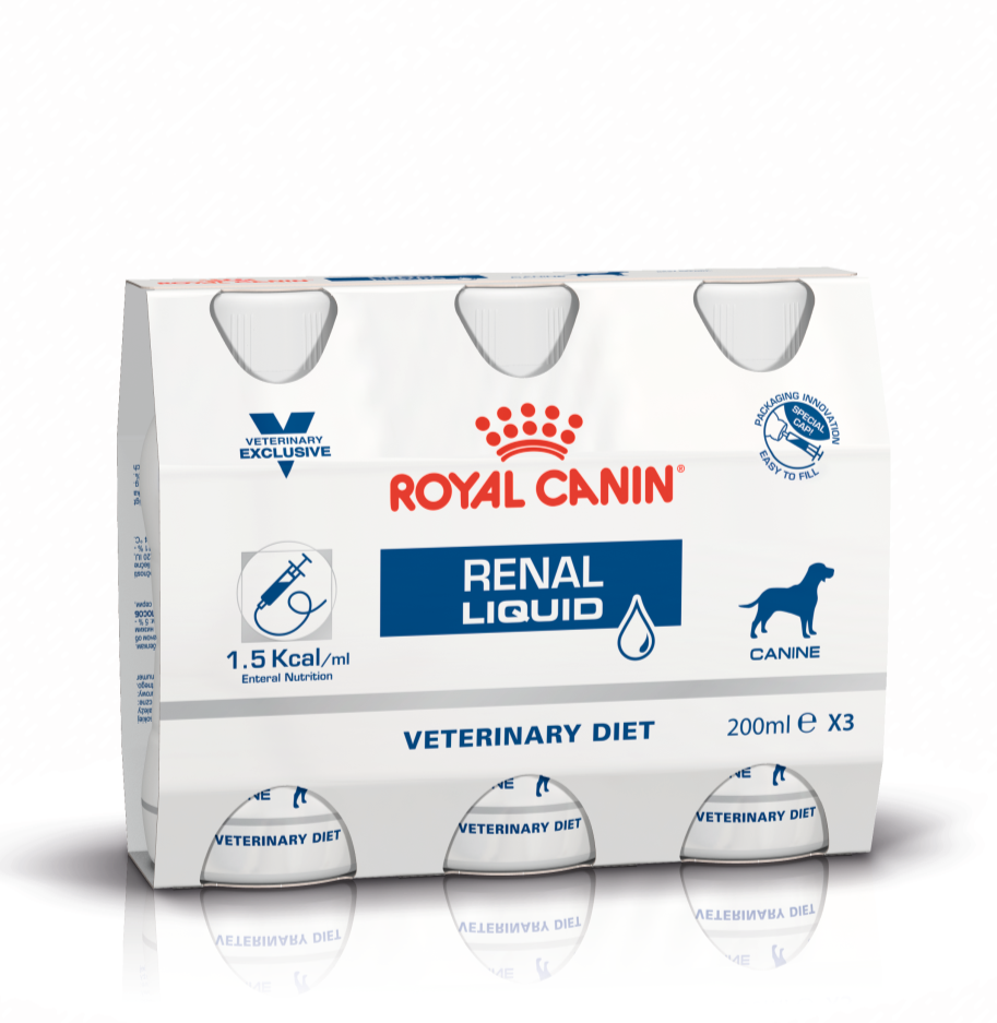 Royal Canin Canine Renal Support Liquid Dog Food - Kidney Care Formula for Dogs with Renal Issues | Perfect for Senior Dogs & Pets with Kidney Disease