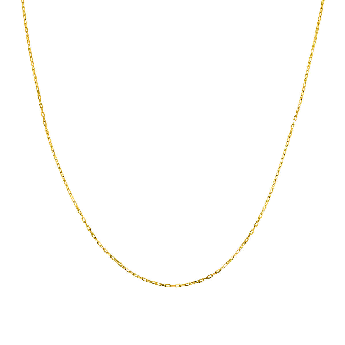 Premium Gold Paperclip Chain Necklace - Elegant & Dainty Jewelry for Women, Perfect for Everyday Wear, Layering & Gifting