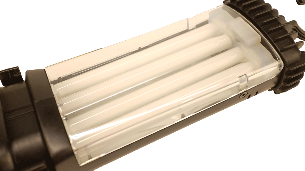 26W Luma Site Fluorescent Light - 16/3 SJT Cord, 25 Ft - Part No. 05364 (New in Box) - Perfect for Workshops, Garages & Industrial Lighting