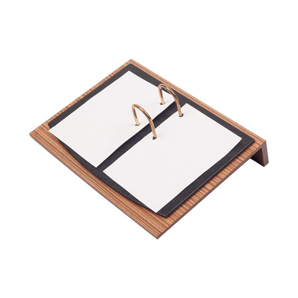 Premium Leather & Wood Desk Organizer Set - 11-Piece Luxury Office Desk Accessories with Double Tray, Pen Holder & Storage Compartments (Black) | Perfect for Executive Desks, Home Offices & Professional Workspaces