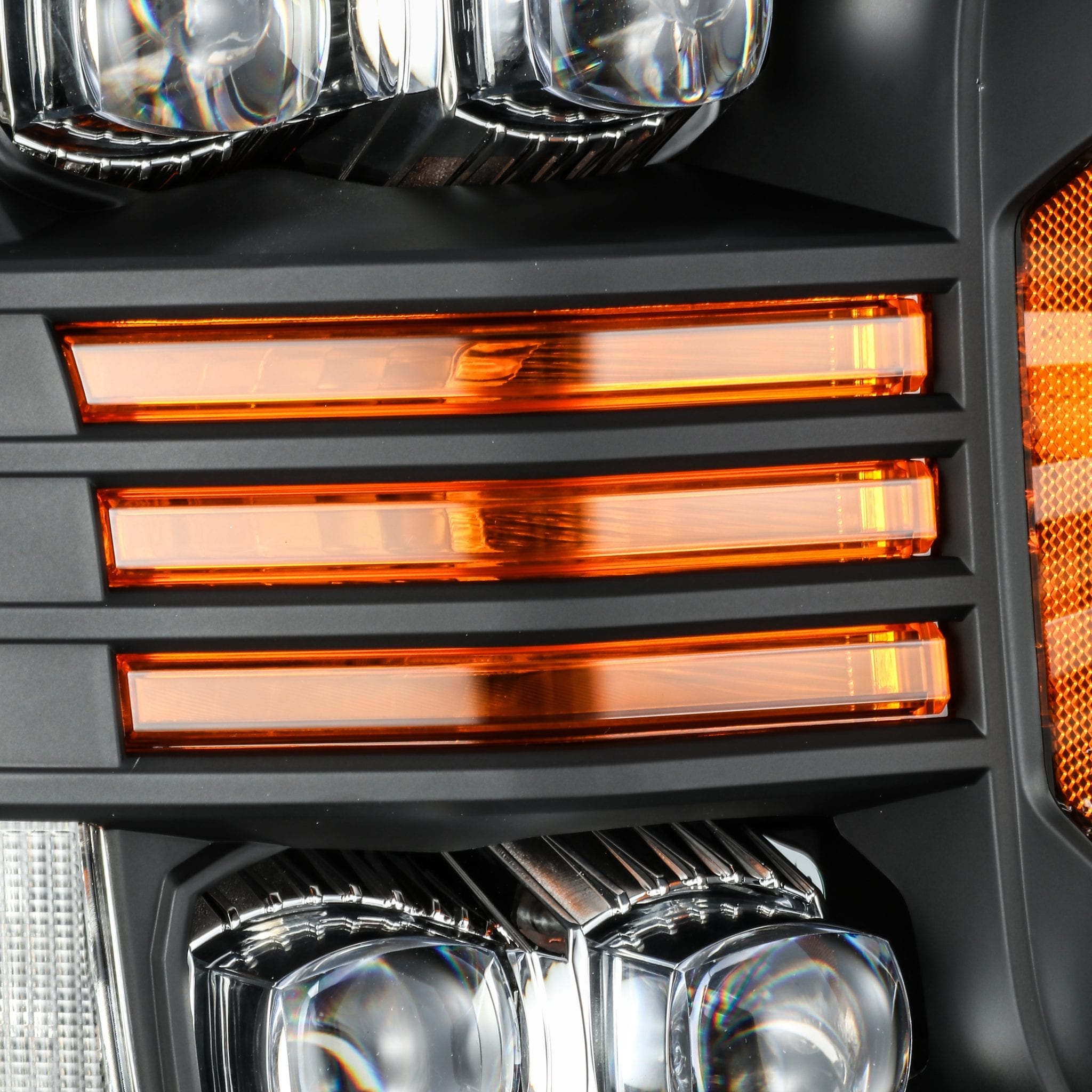 18 20 Ford F150 NOVA Series LED Projector Headlights - Black Housing High Performance Headlamps for Off-Road & Night Driving