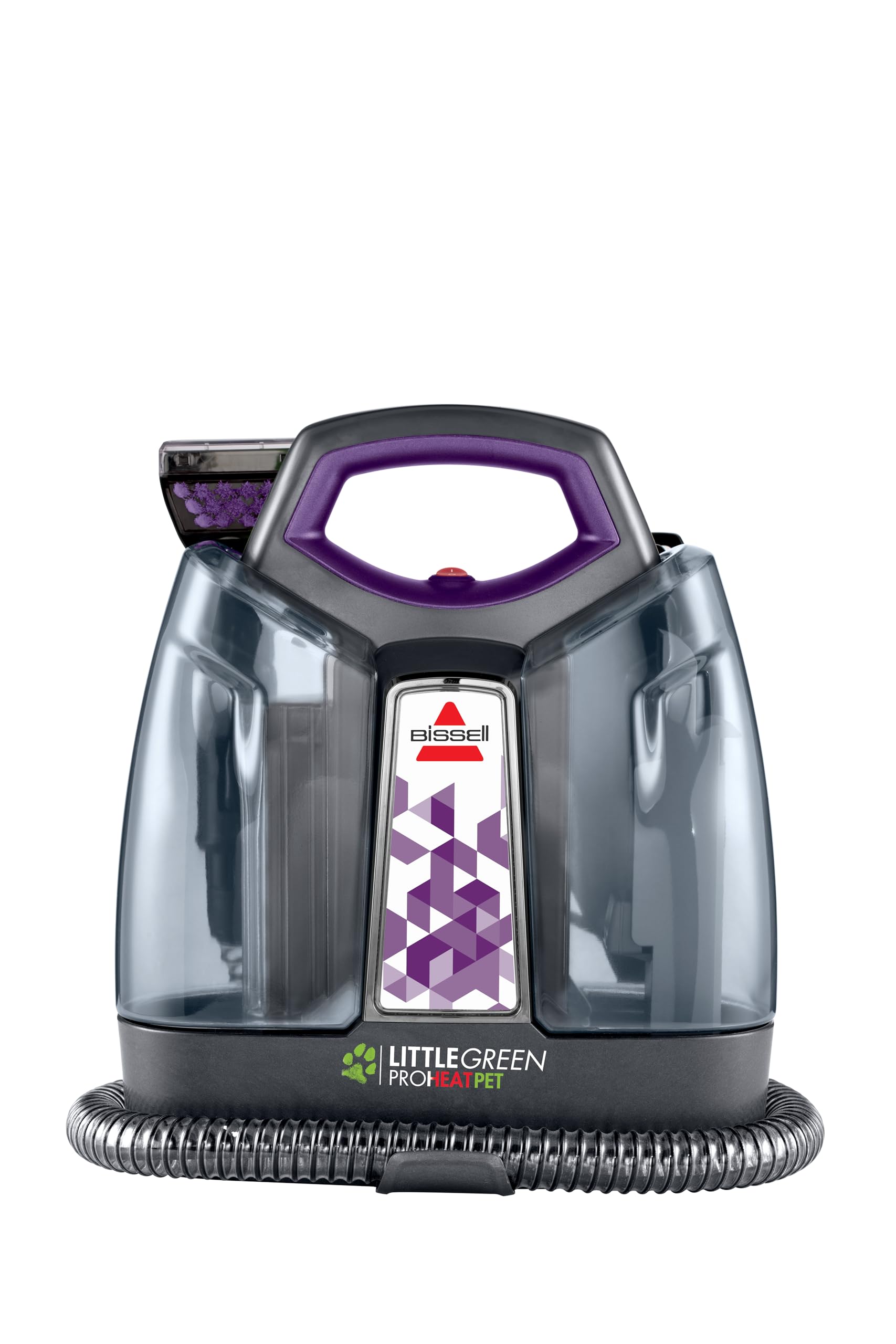 BISSELL Little Green ProHeat Portable Carpet Cleaner - Deep Cleaner & Spot Cleaner for Carpets, Upholstery, Auto Interiors | Self-Cleaning HydroRinse Tool | Perfect for Home, Car, Pet Stains & Quick Cleanups | Purple