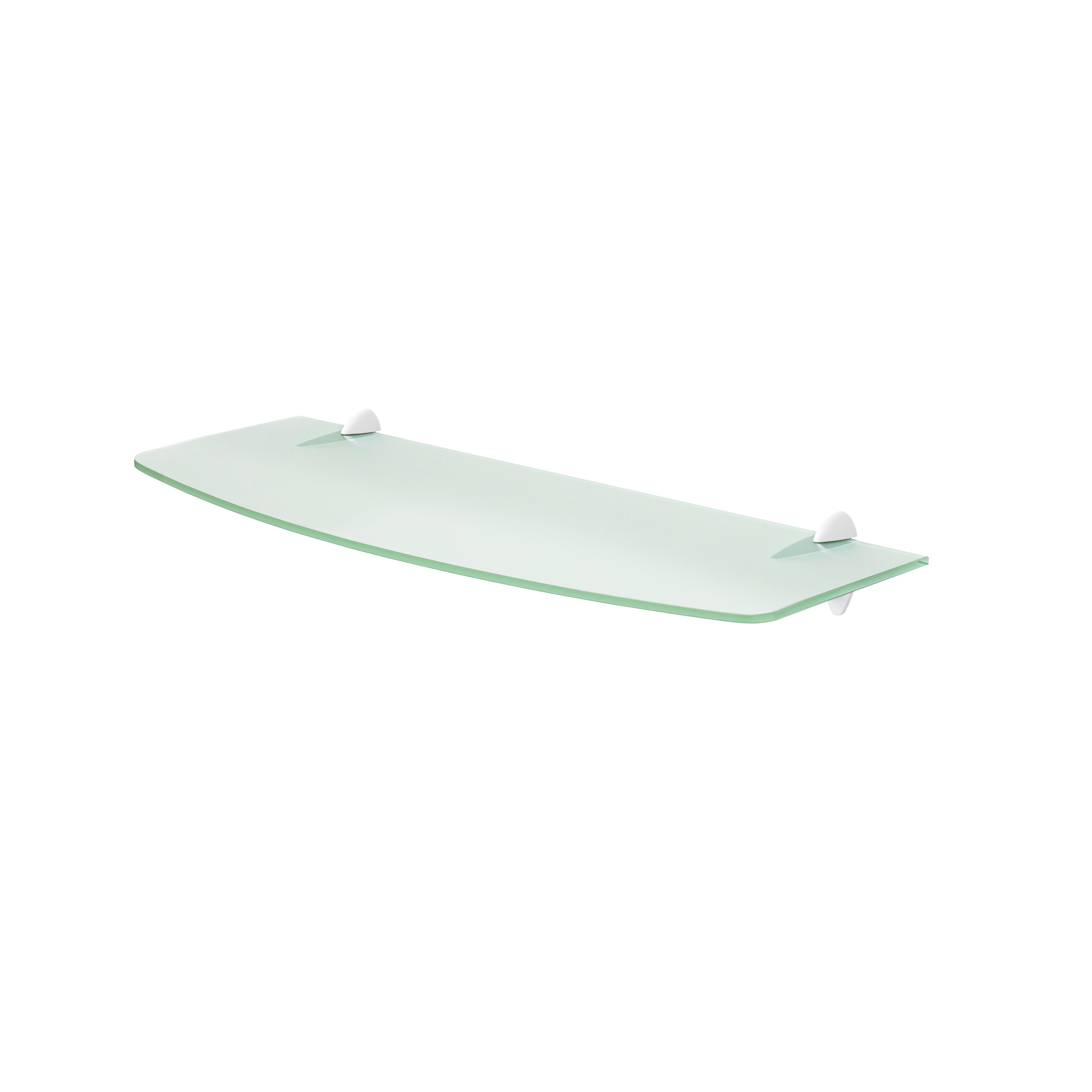 GLASSLINE Convex Shelf and ARA Clip - Premium Wall Mounted Display Shelf for Home & Office Organization - Perfect for Showcasing Decor, Books, and Small Items