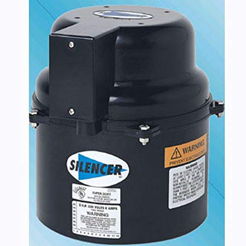 1.5HP Air Supply Silencer Blower - 120V Quiet Industrial Fan for Workshop, HVAC & Ventilation Systems | Perfect for Factories, Garages & Commercial Spaces