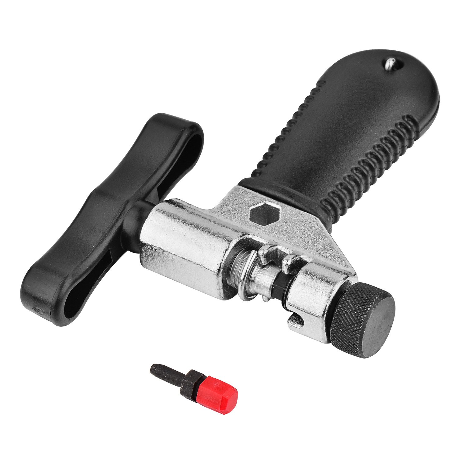 **Universal Bike Chain Tool with Chain Hook - Road & Mountain Bicycle Chain Repair Kit, Splitter Cutter Breaker for Easy Chain Removal & Installation - Perfect for DIY Bike Maintenance & On-the-Go Repairs**