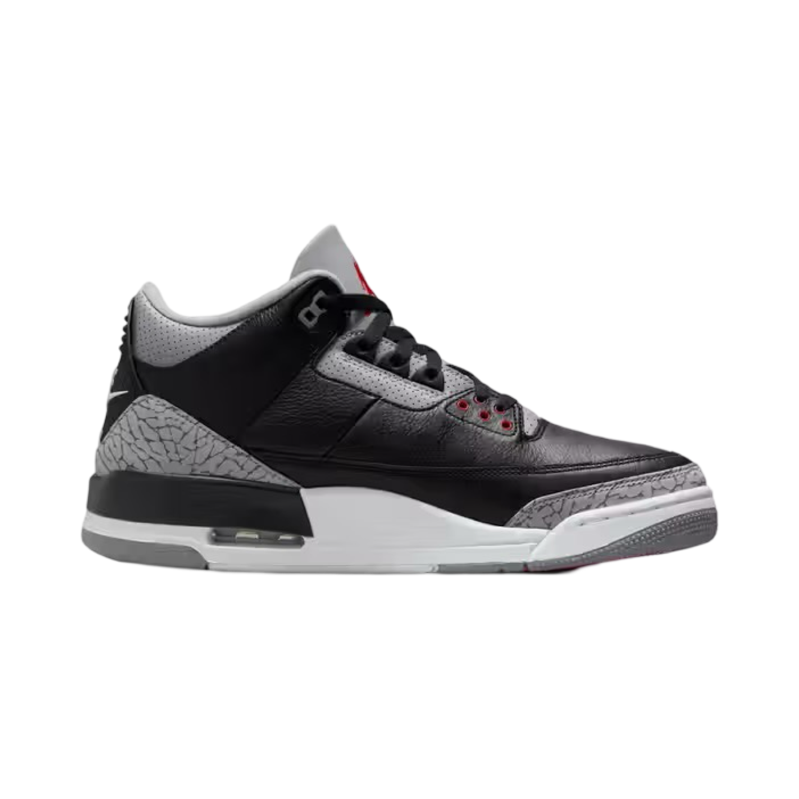 Air Jordan 3 Retro Black Cement (2024) - Men's Basketball Shoes for Streetwear & Sneaker Collection | Perfect for Casual Wear, Sports & Sneakerhead Fashion