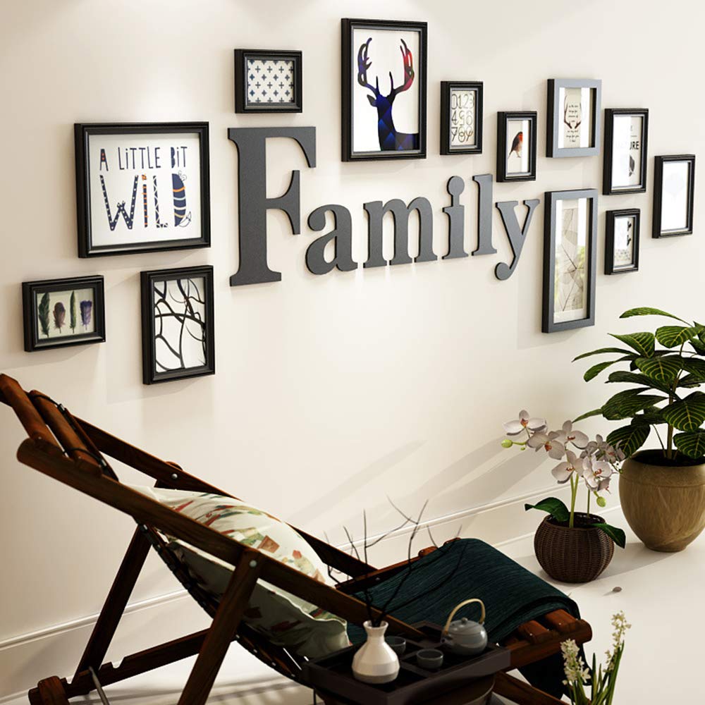 Modern Minimalist Wall Decals - Creative Photo Frame Stickers for Bedroom, Living Room & Dining Room Decor | Peel & Stick Wall Art for TV Background & Home Interior Design | Perfect for Housewarming Gifts & Apartment Decorating