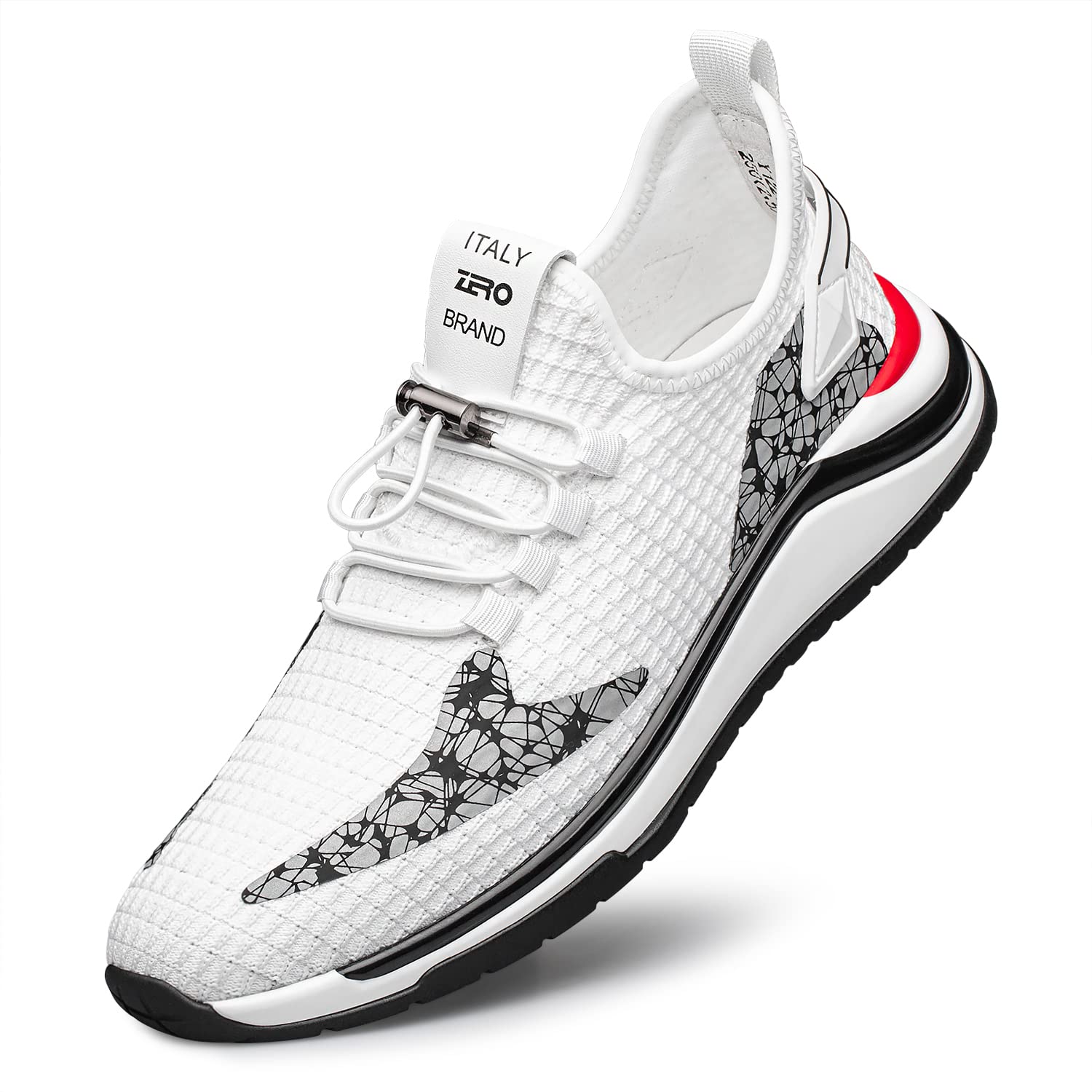 ZRO Men's Running Shoes - Lightweight Breathable Fabric, Wide Width Comfort for Jogging, Gym & Outdoor Sports - Size 22 (Best for Running, Walking & Workout)