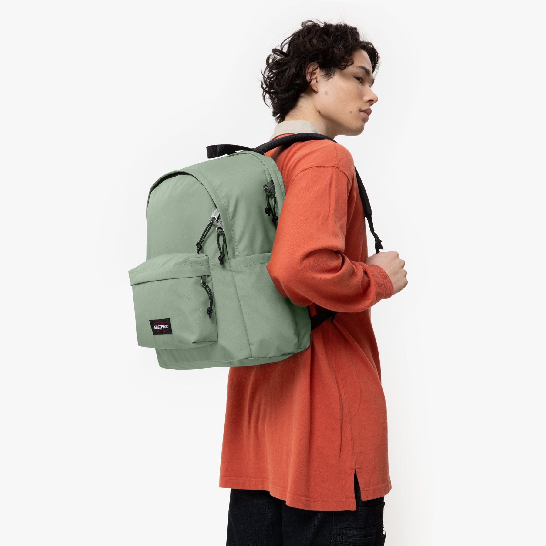 Eastpak Day Office Backpack - Stylish Frosty Mint Laptop Bag for Work, School & Travel | Durable & Lightweight for Daily Commute & Business Trips
