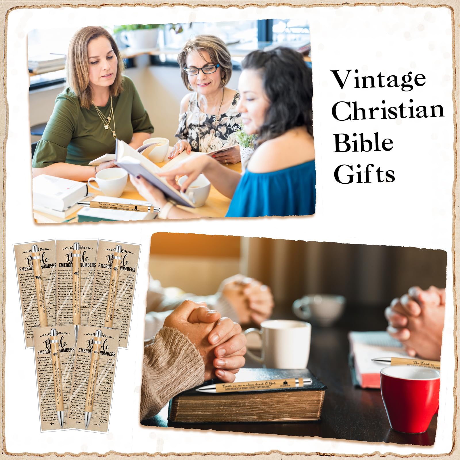 25 Sets Christian Religious Bookmarks with Bible Verses - 2
