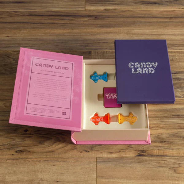 WS Game Co. Candy Land Vintage Bookshelf Edition Board Game - Classic Family Game for Kids & Adults - Perfect for Birthday Parties, Family Game Nights & Holiday Gatherings