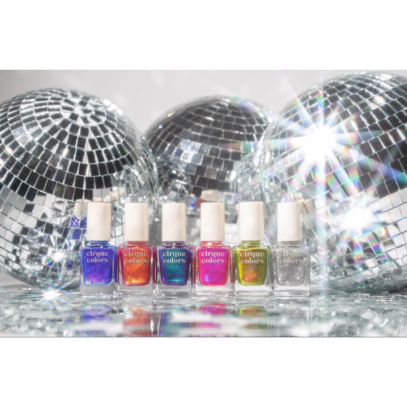 Cirque Colors Cosmic Discotheque Nail Polish - 0.37 oz Long Lasting Vegan & Cruelty Free Nail Lacquer - Perfect for Parties, Night Out & Special Occasions