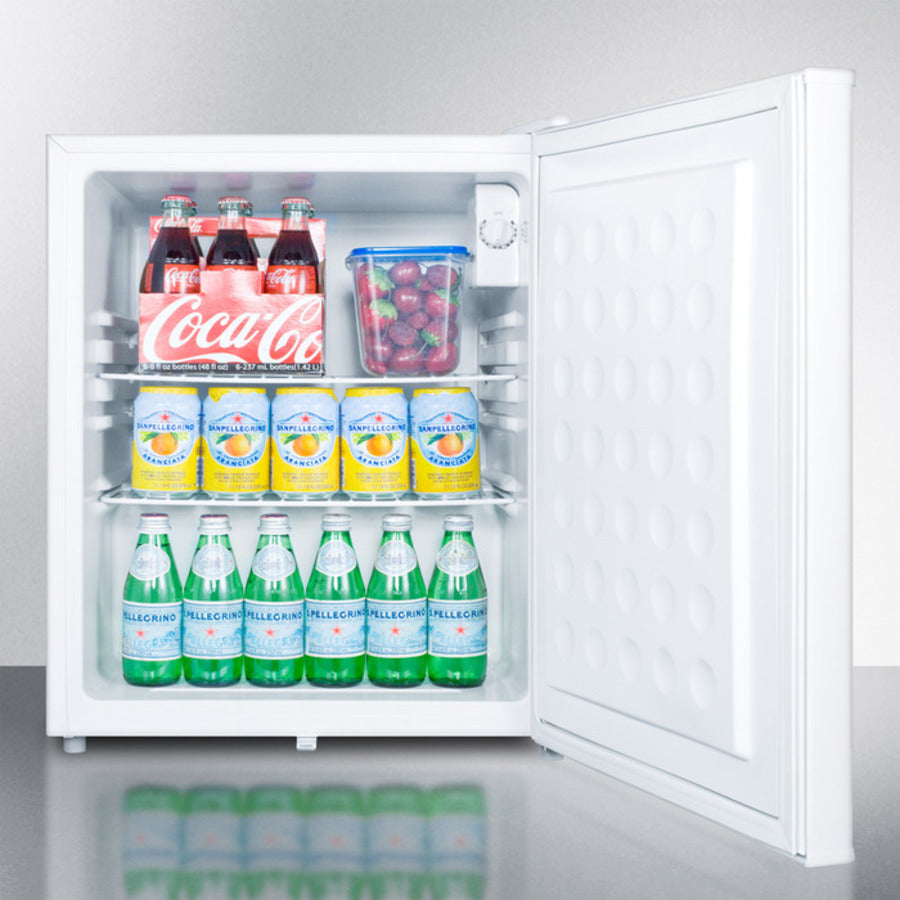 Accucold FF28LWH 28L Compact Refrigerator with Auto Defrost - Perfect for Dorm Rooms, Offices & Small Spaces - Energy Efficient Mini Fridge for Beverages, Snacks & Beauty Products