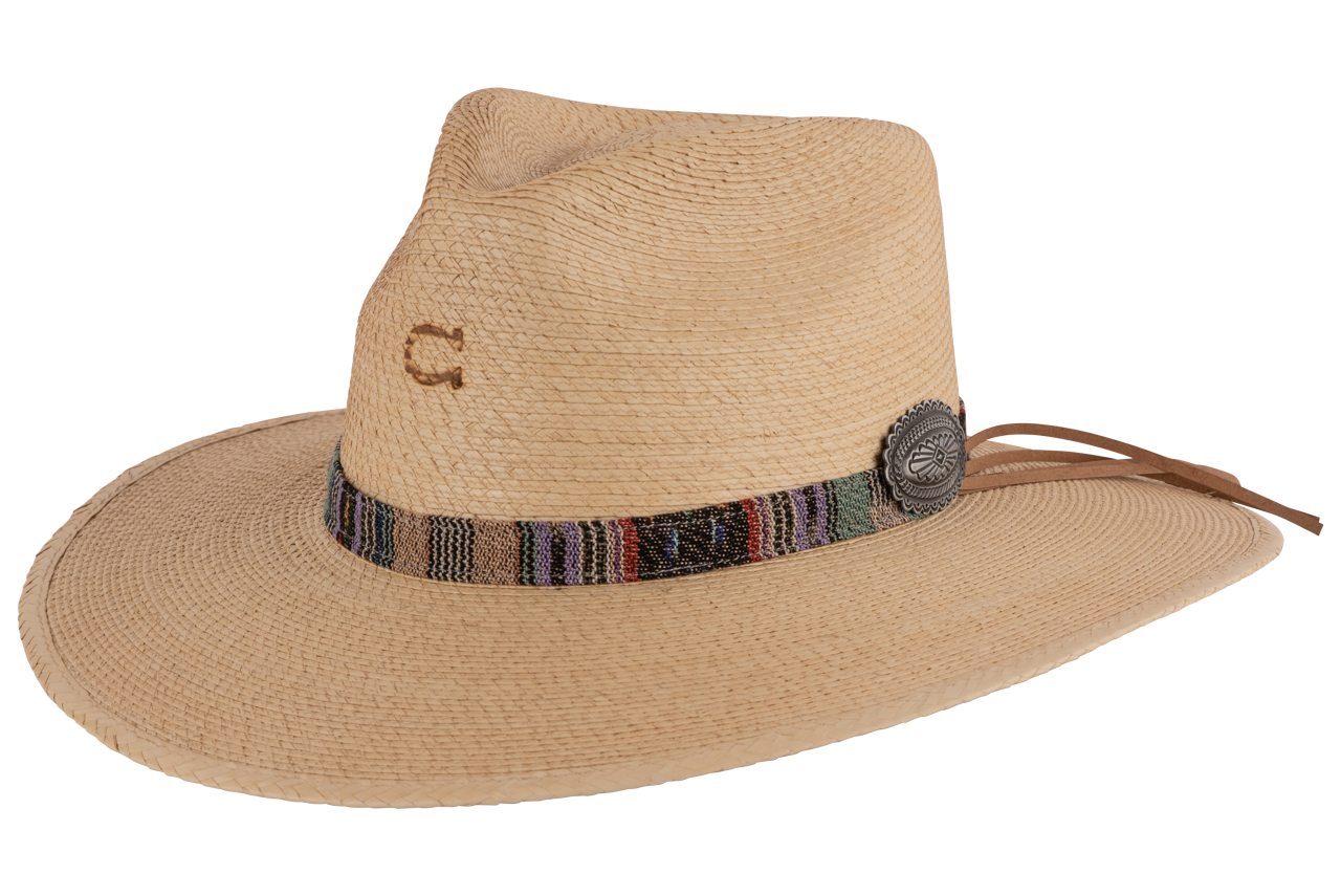 Charlie 1 Horse Saltillo Copper Straw Cowboy Hat for Men - Western Style Sun Protection for Outdoor, Rodeo, and Country Music Festivals