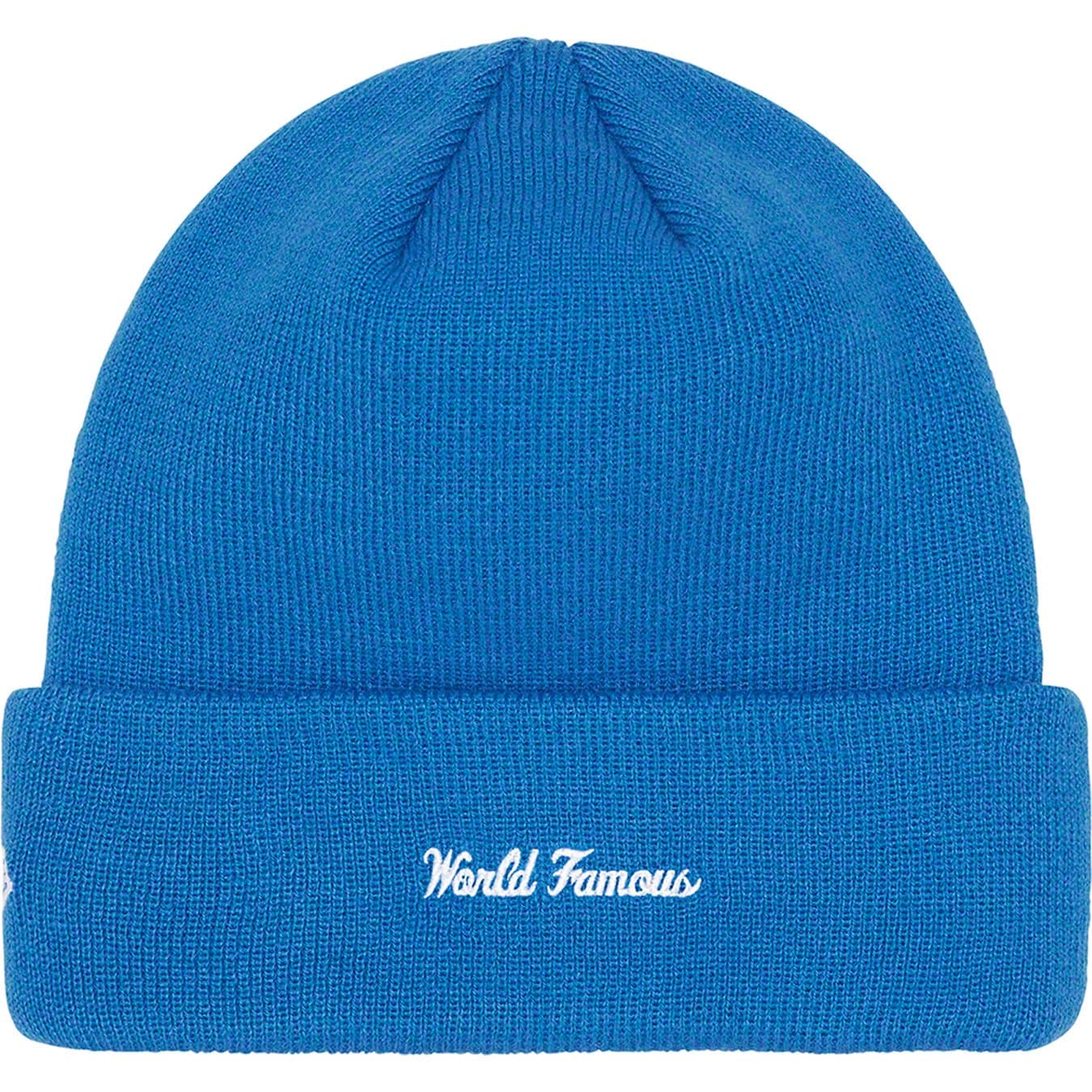 Supreme x New Era Box Logo Beanie - Navy Blue Winter Hat for Men & Women - Perfect for Cold Weather, Streetwear Fashion & Urban Lifestyle
