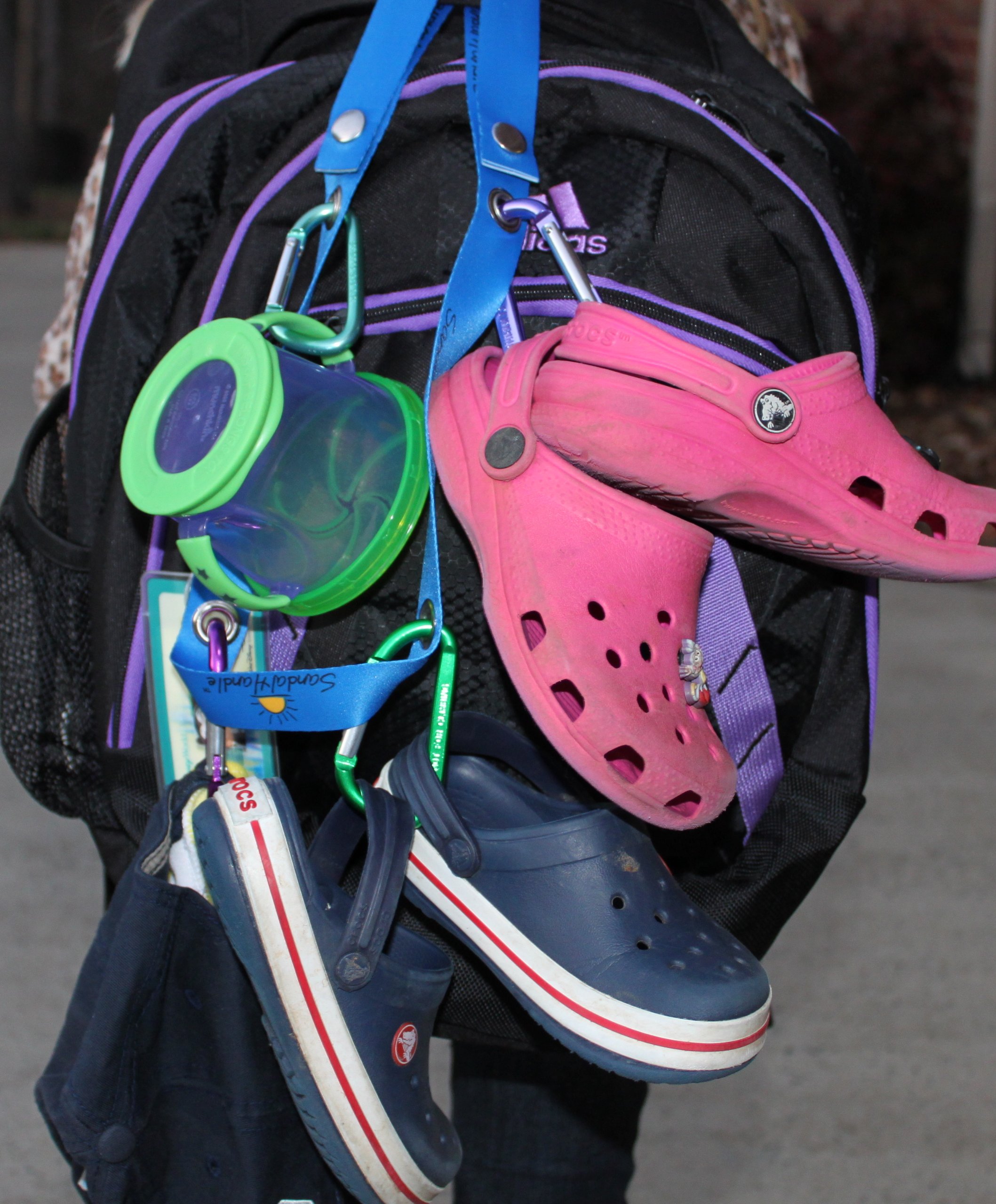 Portable Multi-Purpose Carrier for Snack Cups, Water Bottles, Toys, Shoes & Hats - Perfect for Travel, School, Picnics & Outdoor Activities