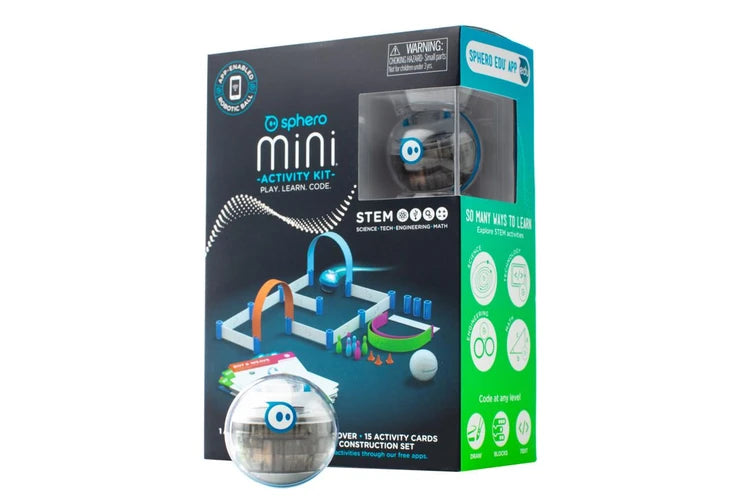 Sphero Mini Activity Kit – STEM Learning Robot Toy for Kids | Coding & Programming Games | Perfect for Home, Classroom & Remote Learning