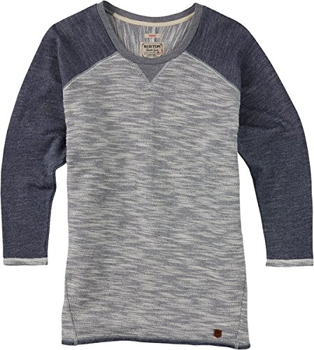 Burton Women's Hubble Crew Neck Sweatshirt | Cozy Fleece Pullover for Casual Wear | Perfect for Outdoor Adventures & Everyday Comfort