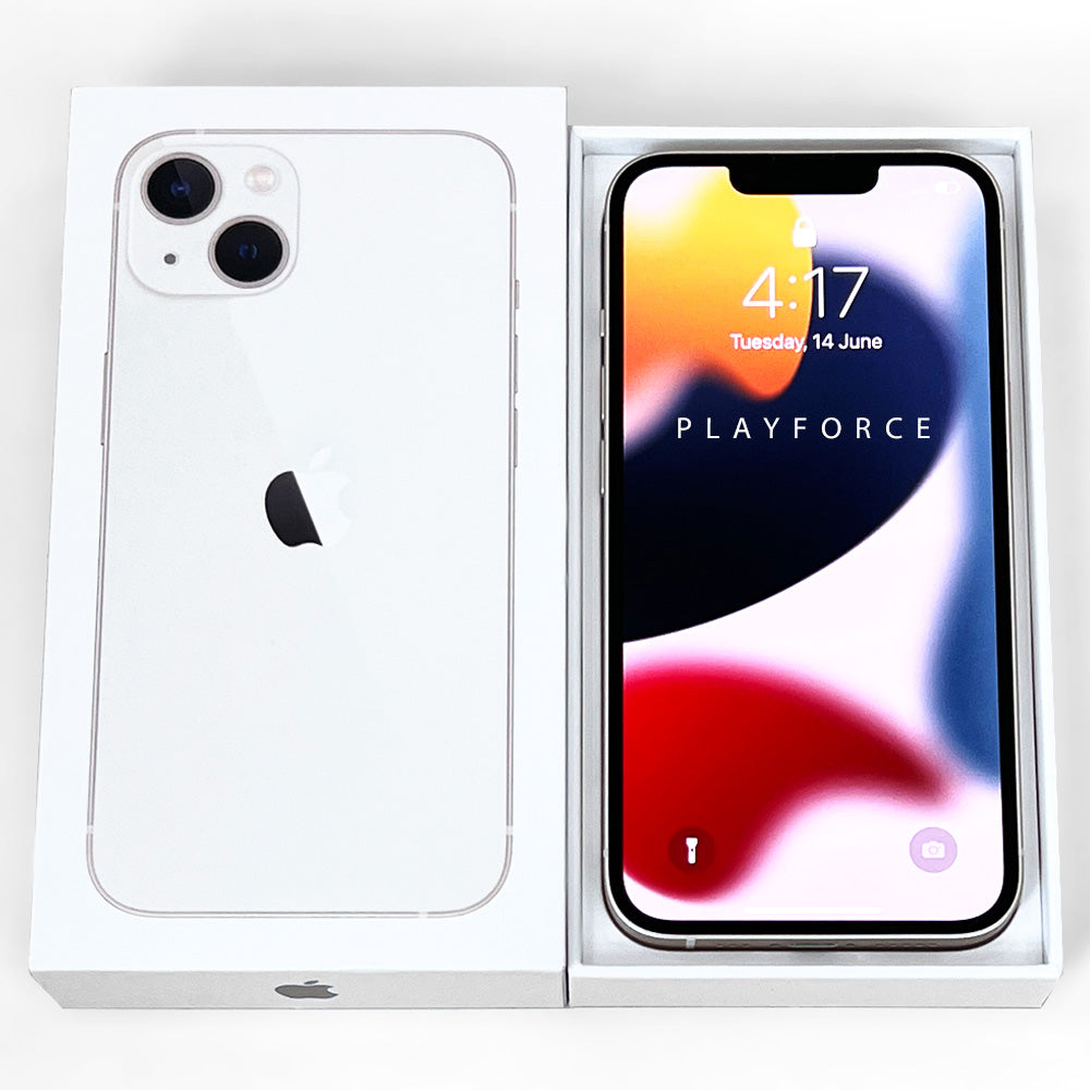 Apple iPhone 13 128GB Starlight - Unlocked Smartphone with Super Retina XDR Display, Dual Camera & 5G | Perfect for Streaming, Gaming & Social Media